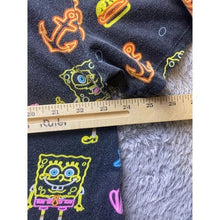 Load image into Gallery viewer, Nickelodeon Shirt Mens Extra Large Spongebob Neon Trippy Hip Hop Black AOP