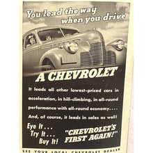 Load image into Gallery viewer, Vintage 1940 Playbill The Music Box Beer Cigarette Chevy Baseball Advertising