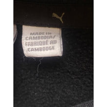 Load image into Gallery viewer, Puma Jacket Mens Extra Large Athletic Drawstring Logo Hoodie Pullover Black