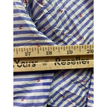 Load image into Gallery viewer, Frank & Eileen Shirt Womens Small Nautical AOP Preppy Academia Beachy Coastal