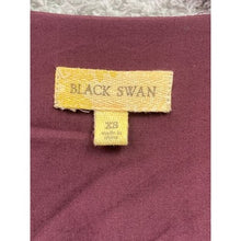 Load image into Gallery viewer, Black Swan Dress Womens Extra Small Burgundy Boho Lined Lace Festival Prairie