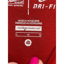 Load image into Gallery viewer, Boston Red Sox Shirt Mens Medium MLB Baseball Spell Out Nike Center Swoosh