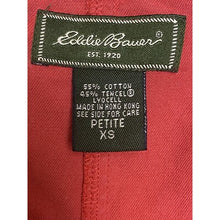 Load image into Gallery viewer, Eddie Bauer Jumper Dress Womens Petite XS Sleeveless Pockets Casual Tencil Coral