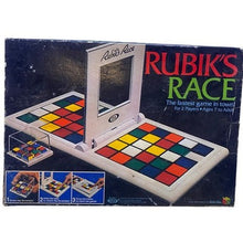 Load image into Gallery viewer, Vintage 1982 Ideal Rubik's Race Board Game Shaker Instructions
