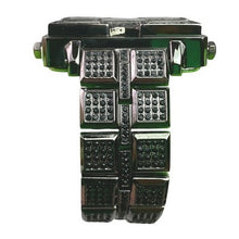 Load image into Gallery viewer, Techno King Watch Mens Iced Hip Hop Crystals Stainless Steel Water Resistant