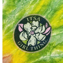 Load image into Gallery viewer, Itsa Girl Thing Shirt Womens Extra Large Tie-Dye Spell Out AOP Streetwear