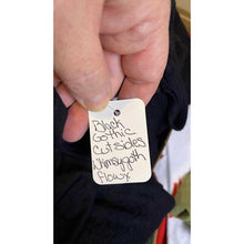 Load image into Gallery viewer, Y2K Shirt Womens Large Strappy Tank Gothic Flowy Whimsigoth Cut Sides Black