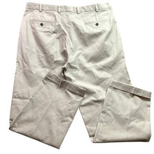 Load image into Gallery viewer, Brooks Brothers Pants 40x32 Ivory Career Preppy Academia Professional Pleated