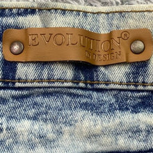 Load image into Gallery viewer, Evolution In Design Mens Jeans 42x 32 Y2K Distressed Thrashed Grunge Streetwear