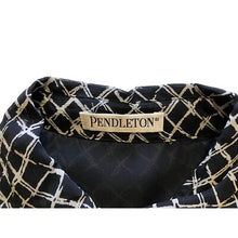 Load image into Gallery viewer, Pendleton Blouse Womens Extra Large Silk Button Down Geometric Print Career