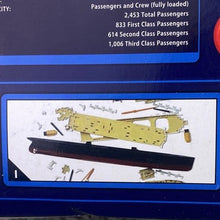 Load image into Gallery viewer, RMS Titanic 3D Puzzle Liner 1:1200 Scale Model Kit 41 Parts 4D Master NIB