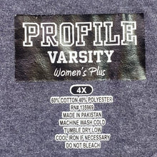 Load image into Gallery viewer, North Carolina Tar Heels Shirt Womens 4XL Spell Out Athleisure Everyday
