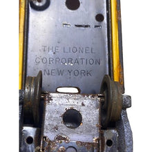 Load image into Gallery viewer, Four Vintage Lionel Train Cars Coal Tender Stock Car Caboose USA Collectible Toy