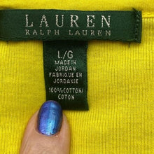 Load image into Gallery viewer, Lauren Ralph Lauren Shirt Womens Large Nautical Mature Career Preppy Everyday