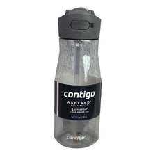Load image into Gallery viewer, Contigo Water Bottle Ashland Smoke Gray Grey Autospout Leakproof 32oz New