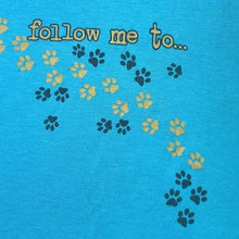 Load image into Gallery viewer, Key West Dog Bar Shirt Womens Extra Large AOP Wrap Around Beachy Coastal