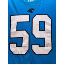 Load image into Gallery viewer, Carolina Panthers Shirt Mens 2XL Kuechly 59 NFL Football Nike Logo Athleisure