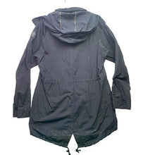 Load image into Gallery viewer, Columbia Jacket Womens Large Black Utility Gorpcore Full Zip Hooded Outdoors