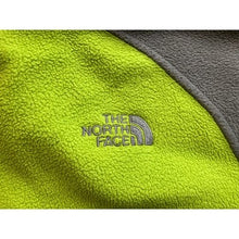 Load image into Gallery viewer, The North Face Jacket Womens Large Fleece Gray & Green Full Zip Outdoor Coat
