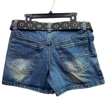 Load image into Gallery viewer, American Outpost Shorts Womens 4 Belted Denim Beachy Coastal Everyday Streetwear