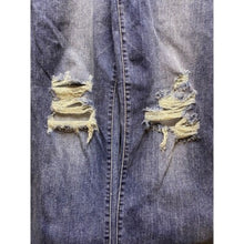 Load image into Gallery viewer, Judy Blue Jeans Womens 15 Distressed Raw Hem Normcore Stretch Style JB82592DK