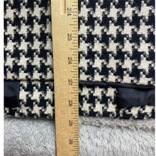 Load image into Gallery viewer, Sag Harbor Blazer Womens 14 Houndstooth Wool Blend Coat Office Old Money Career