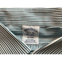 Load image into Gallery viewer, Brooks Brothers Shirt Mens 16.5-36 Striped Preppy Academia Career Professional