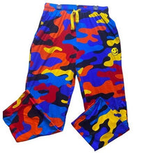 Load image into Gallery viewer, Joe Boxer Pants Mens Medium Colorful Camo Lounge Smiley Face Drawstring Pajama