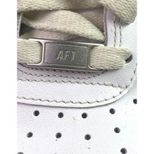 Load image into Gallery viewer, Nike Air Force 1 Shoes Mens 9.5 White AF1 Leather Low Top Sneakers Lifestyle