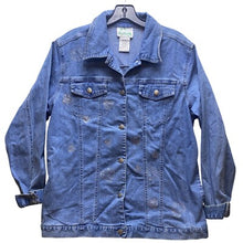 Load image into Gallery viewer, The Quacker Factory Jacket Womens Medium Rhinestone Heart Embellished Shacket