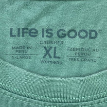 Load image into Gallery viewer, Life is Good Shirt Womens Extra Large Crusher Grinch Christmas Streetwear