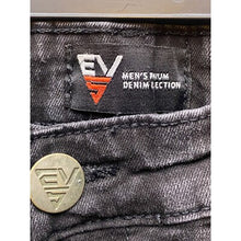 Load image into Gallery viewer, Evolve 5 Jeans Mens 32x32 Distressed Slim Fit Black fade Destroyed Punk Y2K
