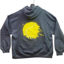 Load image into Gallery viewer, Patriots Tennis Hoodie Mens Extra Large Spell Out AOP Athleisure Everyday