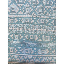 Load image into Gallery viewer, Athleta Dress Womens Medium Teal Blue Cap Sleeve Geometric Lined Athleisure