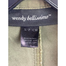 Load image into Gallery viewer, Wendy Bellissimo Jacket Womens Small Shacket Utility Gorpcore Grunge Full Zip