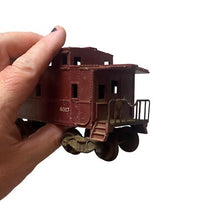 Load image into Gallery viewer, Four Vintage Lionel Train Cars Coal Tender Stock Car Caboose USA Collectible Toy