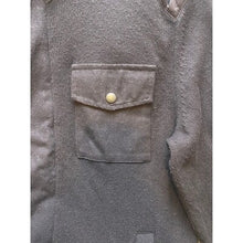 Load image into Gallery viewer, Banana Republic Sweater Jacket Mens Large Black Quilted Merino Wool Full Zip