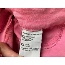 Load image into Gallery viewer, Tribal Jeans Womens 10 Audrey Mid Rise Straight Crop Pink Frayed Hem Cropped