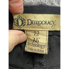 Load image into Gallery viewer, Democracy Jeans Womens 12 Preppy Academia Stretchy Frayed Everyday Streetwear