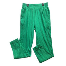 Load image into Gallery viewer, Fashion Nova Pants Womens 1XL Green Corduroy Pull On Stretchy Pockets Preppy