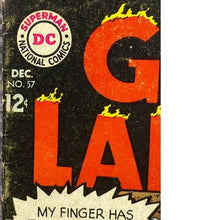 Load image into Gallery viewer, 1967 Green Lantern Comic Book DC #57 12 Cent Cover Advertising Aurora