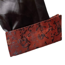 Load image into Gallery viewer, Hetai Shirt Japanese Asian Satin Frog Buttons Red Black Traditional Hong Kong