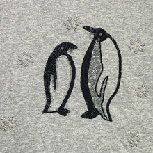 Load image into Gallery viewer, Chicos Shirt Womens 3 Penguin Beaded Sequin Mature Office Career Everyday