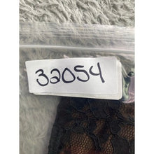 Load image into Gallery viewer, Black Lace Skirt Womens 12 Lined Old Money Career Office Cocktail Party