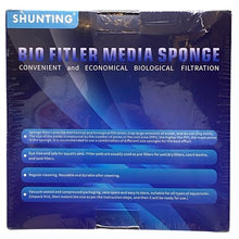 Load image into Gallery viewer, Bio Filter Media Sponge Aquarium Pad Mechanical Biologic Lot of 2 Sealedal