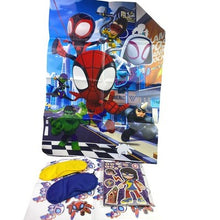 Load image into Gallery viewer, Marvel Spidey Amazing Friends Sticker Set Party Favors Games Blindfolds NEW