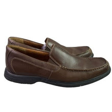 Load image into Gallery viewer, Clarks Loafers Mens 10M Brown Leather Slip On Shoes Career Preppy Everyday