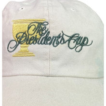 Load image into Gallery viewer, Presidents Cup Hat Adult Adjustable Headgear Golf Embroidered Classic Cut