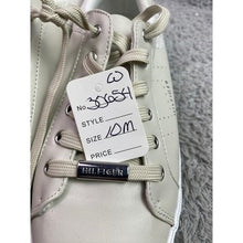 Load image into Gallery viewer, Tommy Hilfiger Shoes Womens 10M Taupe Leather Spell Out Logo Sneaker