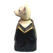 Load image into Gallery viewer, Puppy Dog Bank Ceramic Collectible Decor Chihuahua Purse Shopping NIB